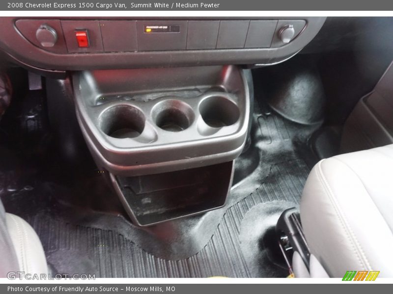Summit White / Medium Pewter 2008 Chevrolet Express 1500 Cargo Van