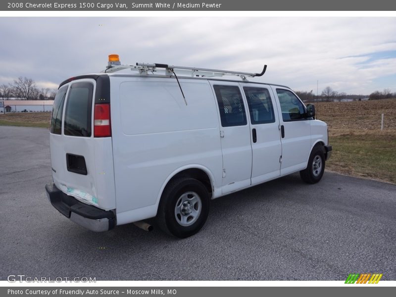 Summit White / Medium Pewter 2008 Chevrolet Express 1500 Cargo Van