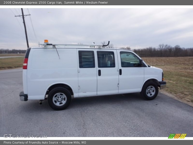 Summit White / Medium Pewter 2008 Chevrolet Express 1500 Cargo Van