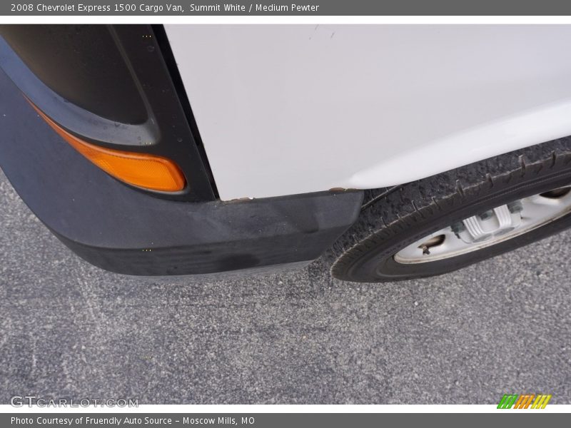 Summit White / Medium Pewter 2008 Chevrolet Express 1500 Cargo Van