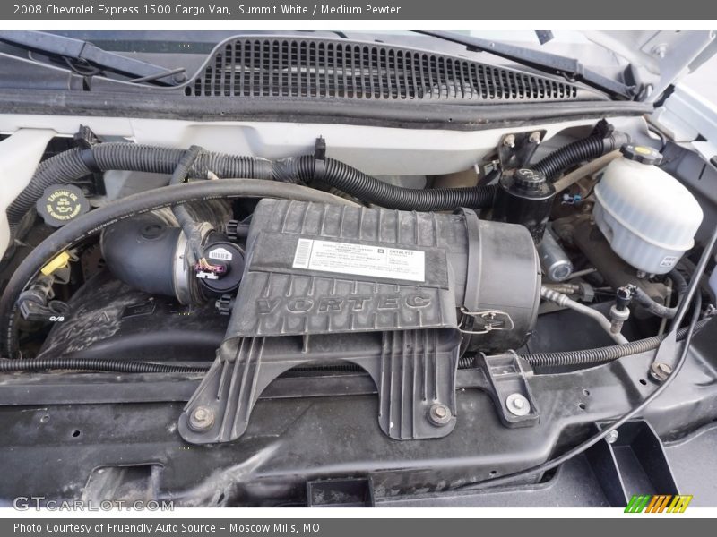 Summit White / Medium Pewter 2008 Chevrolet Express 1500 Cargo Van