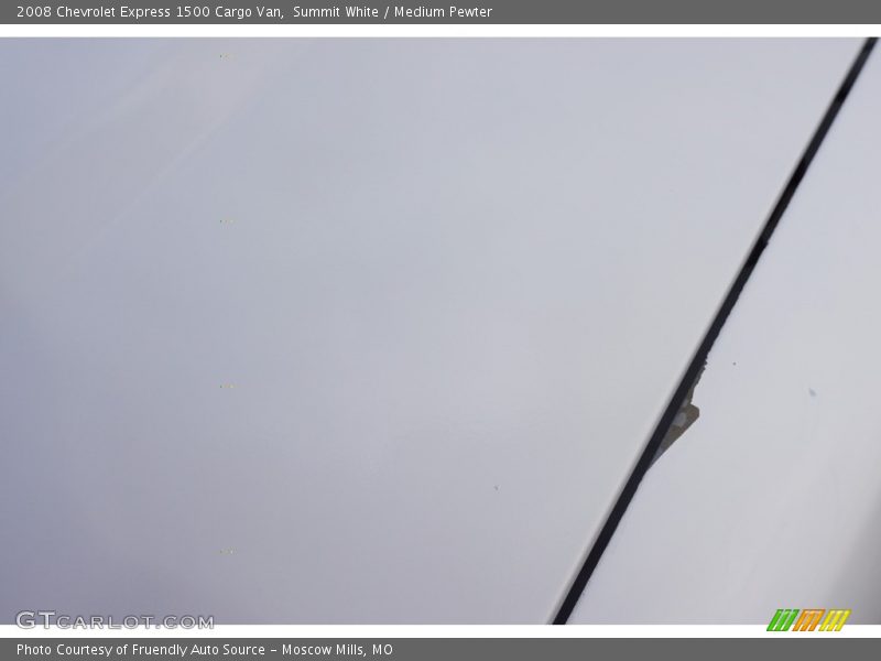 Summit White / Medium Pewter 2008 Chevrolet Express 1500 Cargo Van