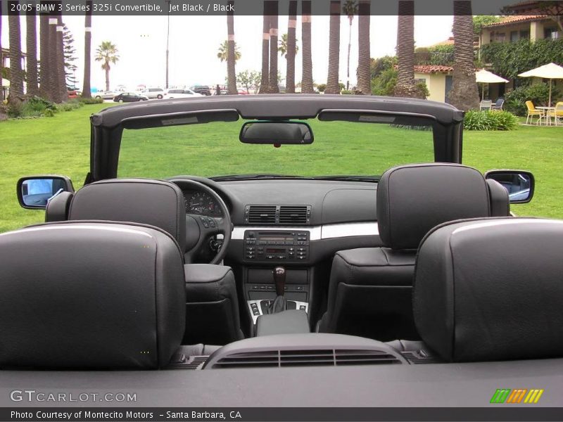 Jet Black / Black 2005 BMW 3 Series 325i Convertible