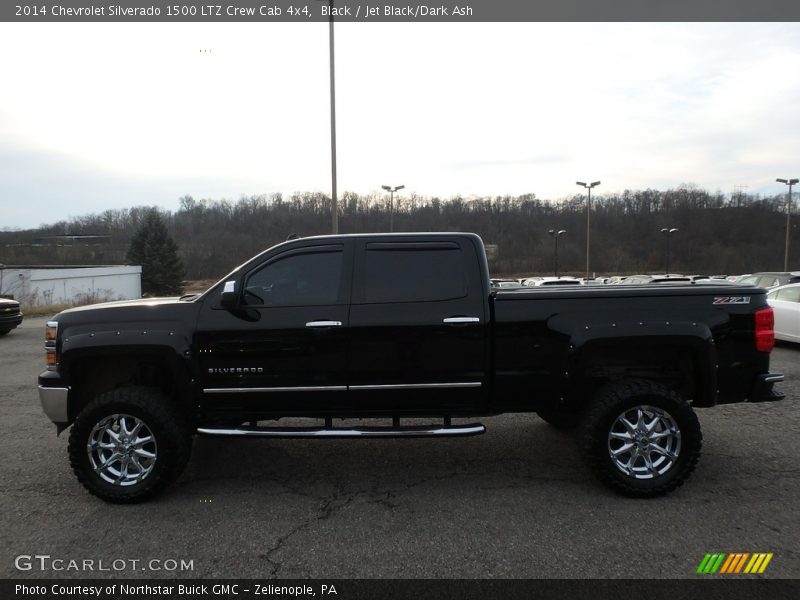 Black / Jet Black/Dark Ash 2014 Chevrolet Silverado 1500 LTZ Crew Cab 4x4