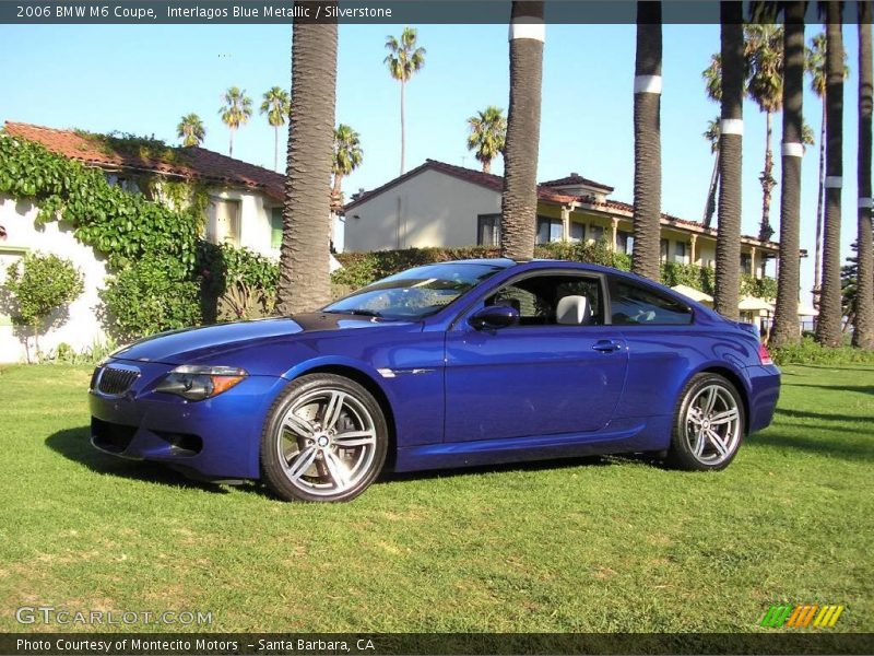 Interlagos Blue Metallic / Silverstone 2006 BMW M6 Coupe