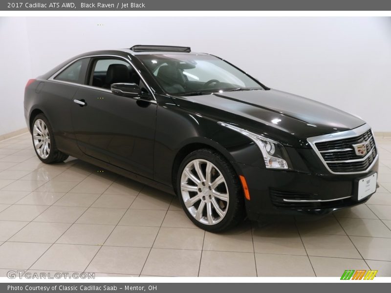 Black Raven / Jet Black 2017 Cadillac ATS AWD