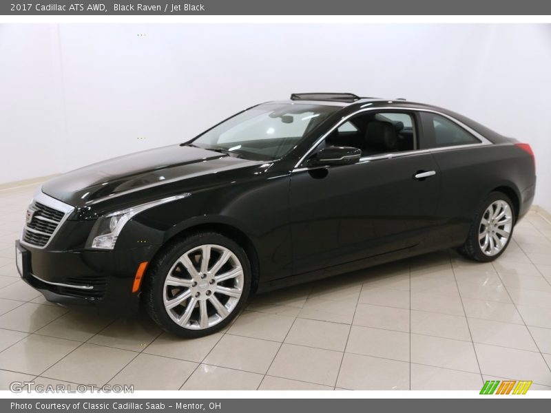 Black Raven / Jet Black 2017 Cadillac ATS AWD