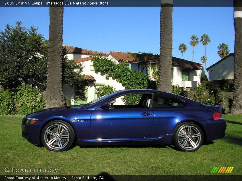 Interlagos Blue Metallic / Silverstone 2006 BMW M6 Coupe