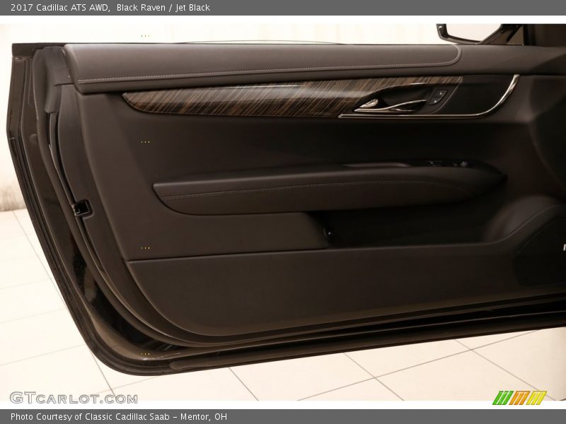 Black Raven / Jet Black 2017 Cadillac ATS AWD