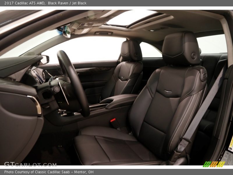 Black Raven / Jet Black 2017 Cadillac ATS AWD