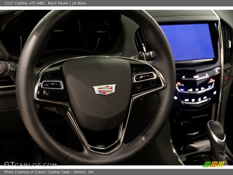 Black Raven / Jet Black 2017 Cadillac ATS AWD