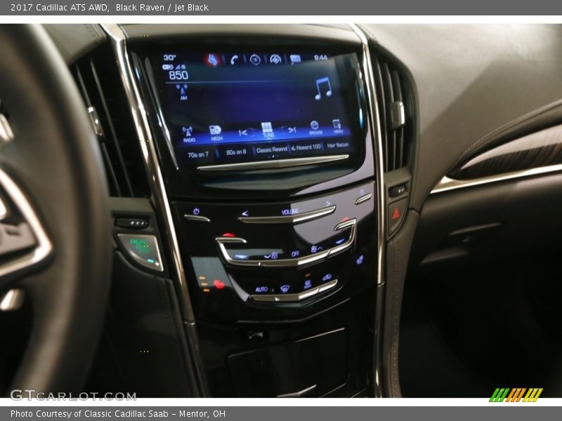 Black Raven / Jet Black 2017 Cadillac ATS AWD