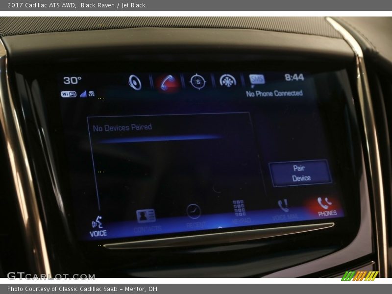 Black Raven / Jet Black 2017 Cadillac ATS AWD