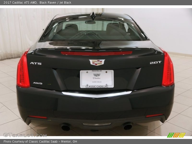 Black Raven / Jet Black 2017 Cadillac ATS AWD