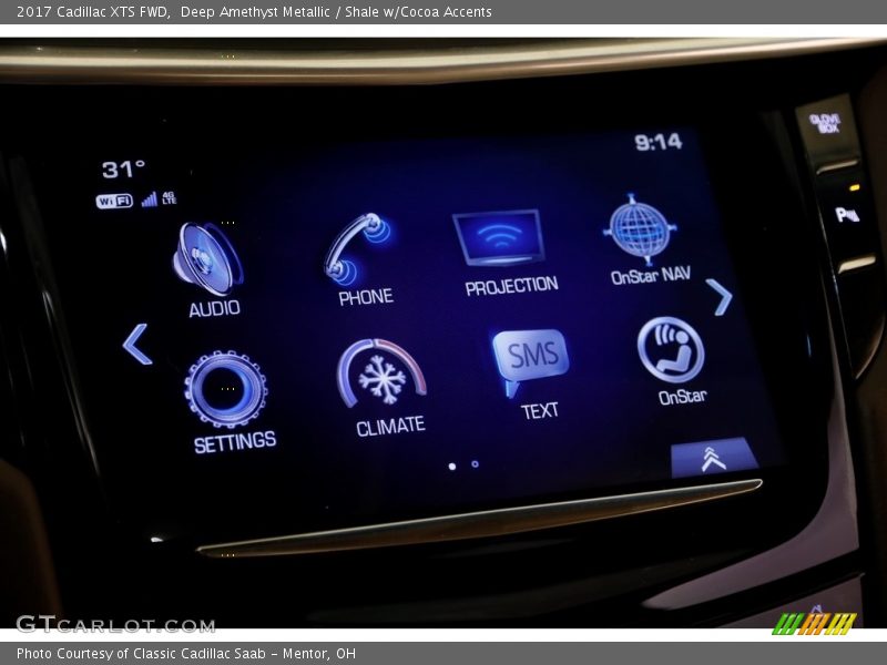 Deep Amethyst Metallic / Shale w/Cocoa Accents 2017 Cadillac XTS FWD