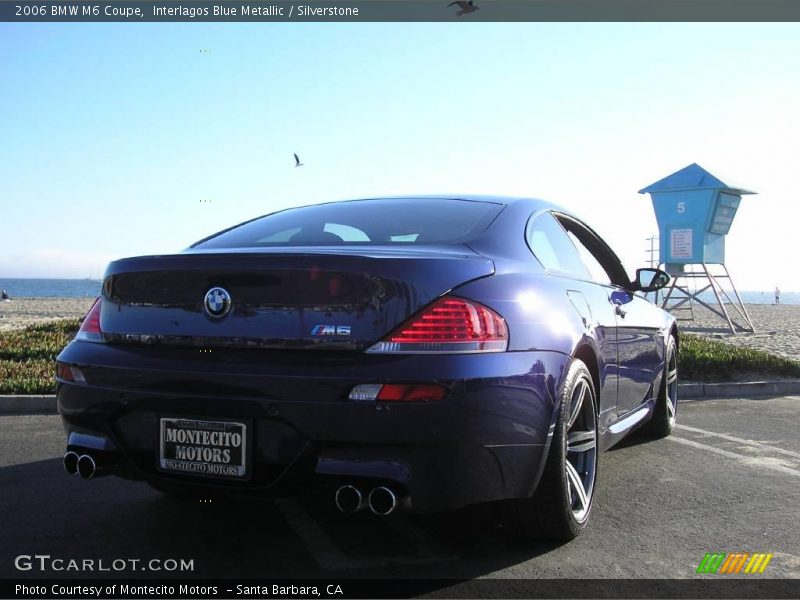 Interlagos Blue Metallic / Silverstone 2006 BMW M6 Coupe