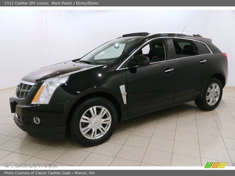 Black Raven / Ebony/Ebony 2012 Cadillac SRX Luxury