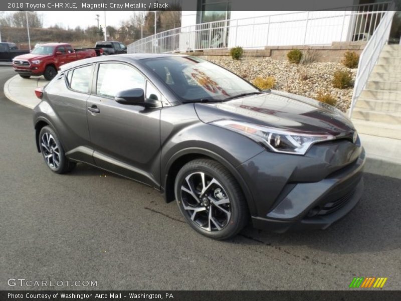 Magnetic Gray Metallic / Black 2018 Toyota C-HR XLE