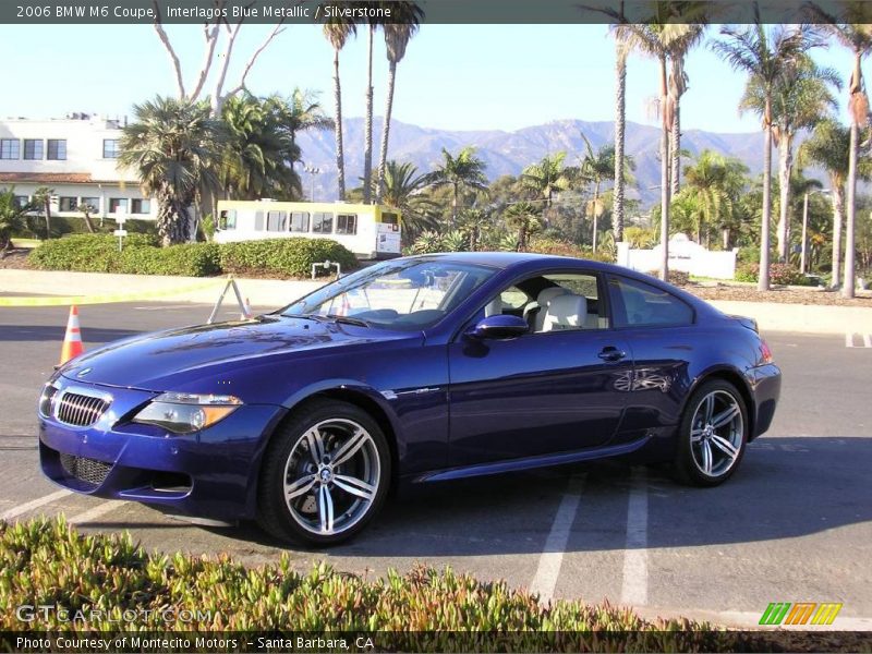 Interlagos Blue Metallic / Silverstone 2006 BMW M6 Coupe