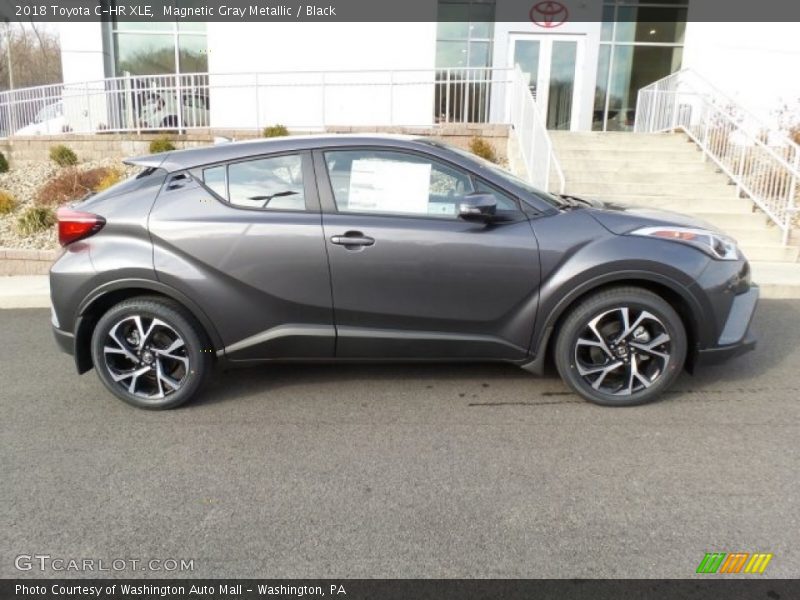 Magnetic Gray Metallic / Black 2018 Toyota C-HR XLE