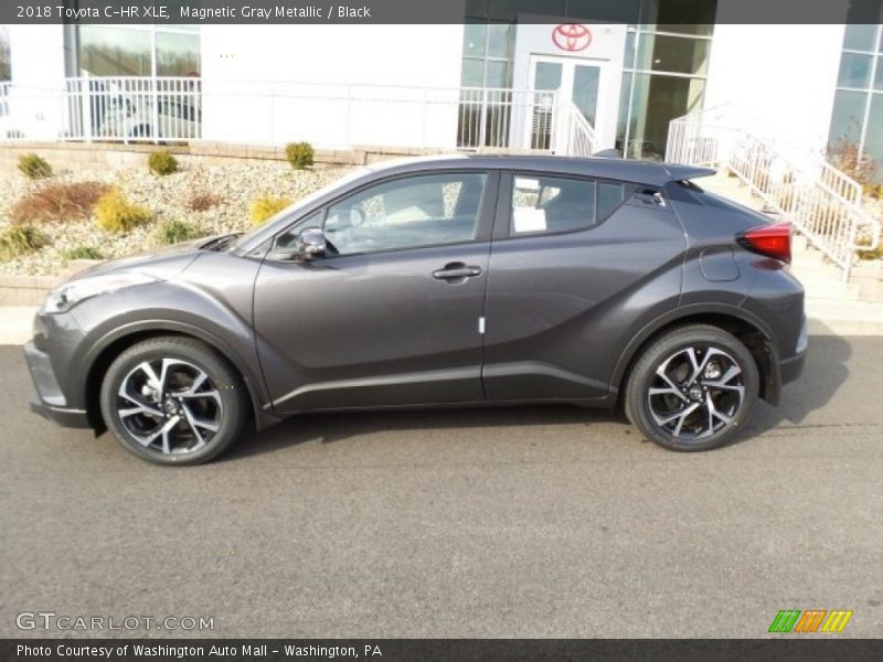Magnetic Gray Metallic / Black 2018 Toyota C-HR XLE