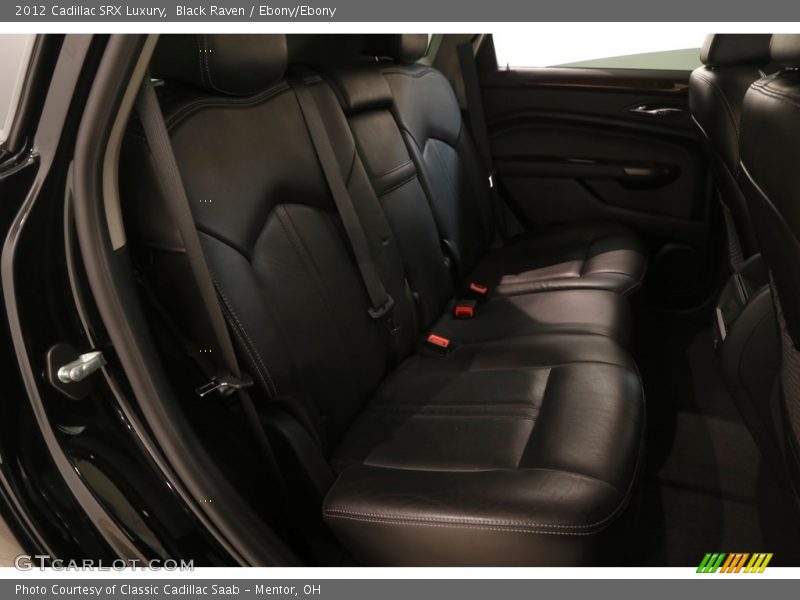 Black Raven / Ebony/Ebony 2012 Cadillac SRX Luxury