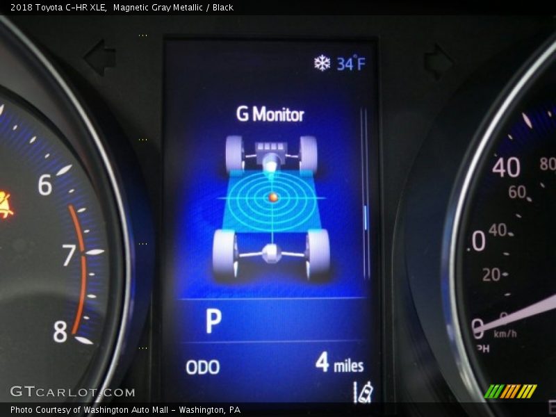 Magnetic Gray Metallic / Black 2018 Toyota C-HR XLE