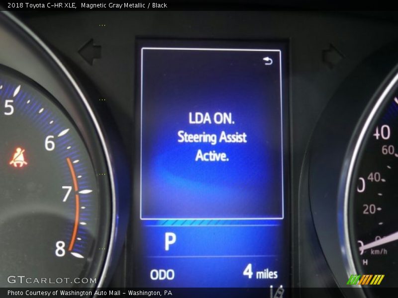Magnetic Gray Metallic / Black 2018 Toyota C-HR XLE