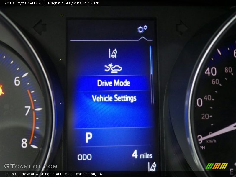 Magnetic Gray Metallic / Black 2018 Toyota C-HR XLE