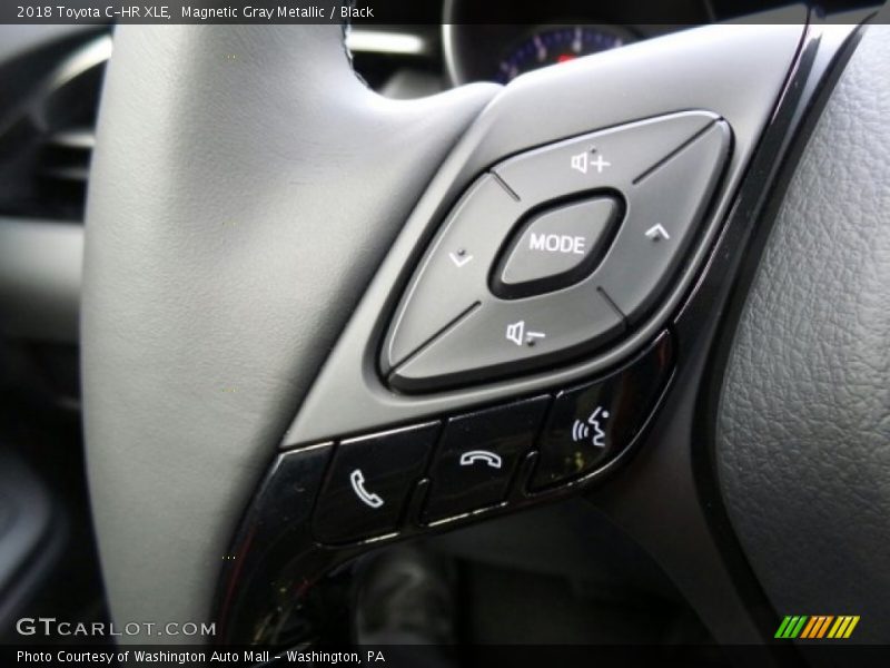 Magnetic Gray Metallic / Black 2018 Toyota C-HR XLE
