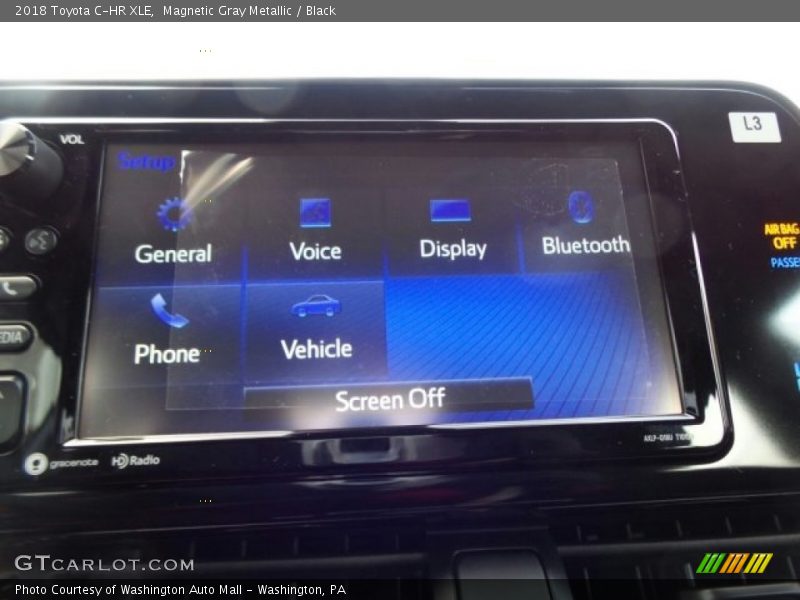 Magnetic Gray Metallic / Black 2018 Toyota C-HR XLE
