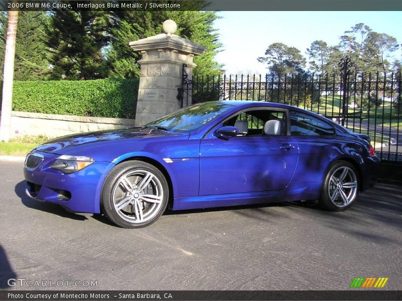 Interlagos Blue Metallic / Silverstone 2006 BMW M6 Coupe