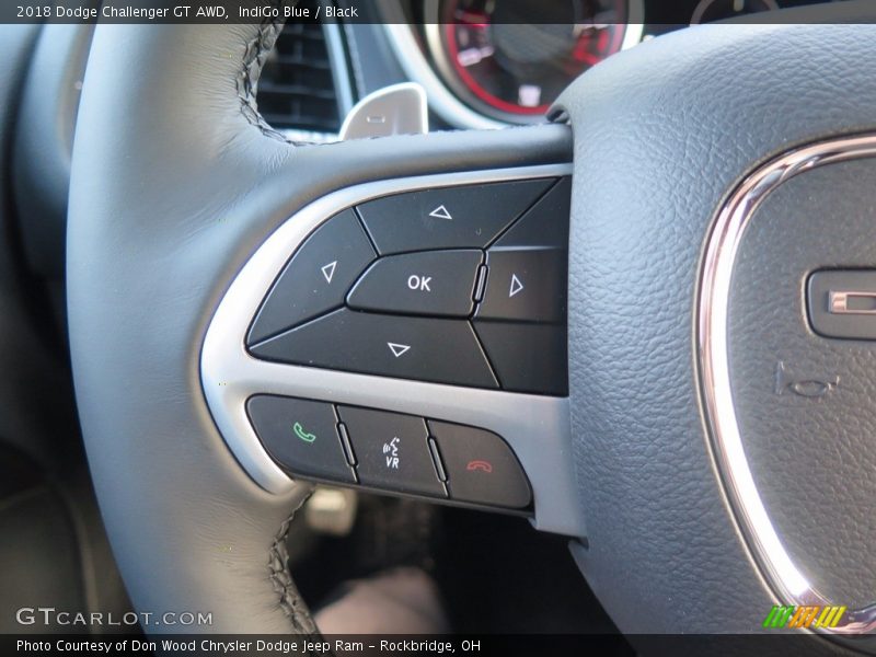 IndiGo Blue / Black 2018 Dodge Challenger GT AWD