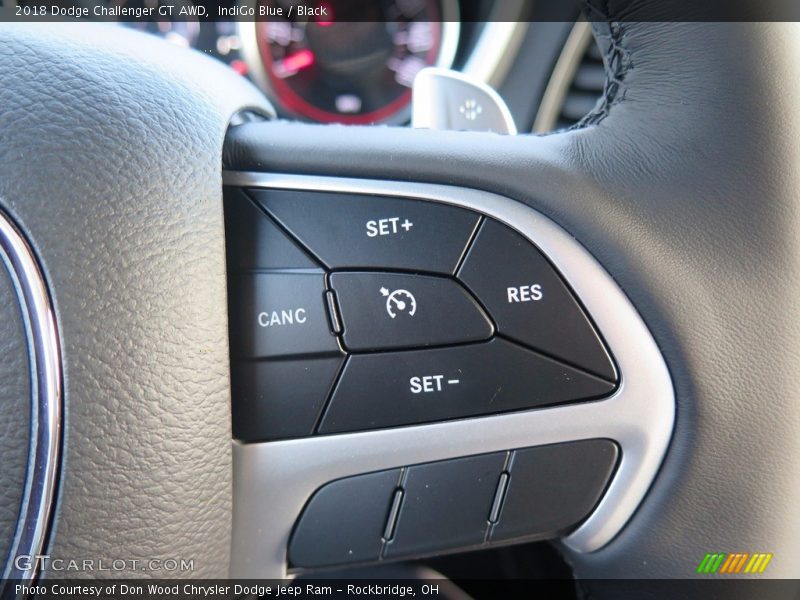 IndiGo Blue / Black 2018 Dodge Challenger GT AWD
