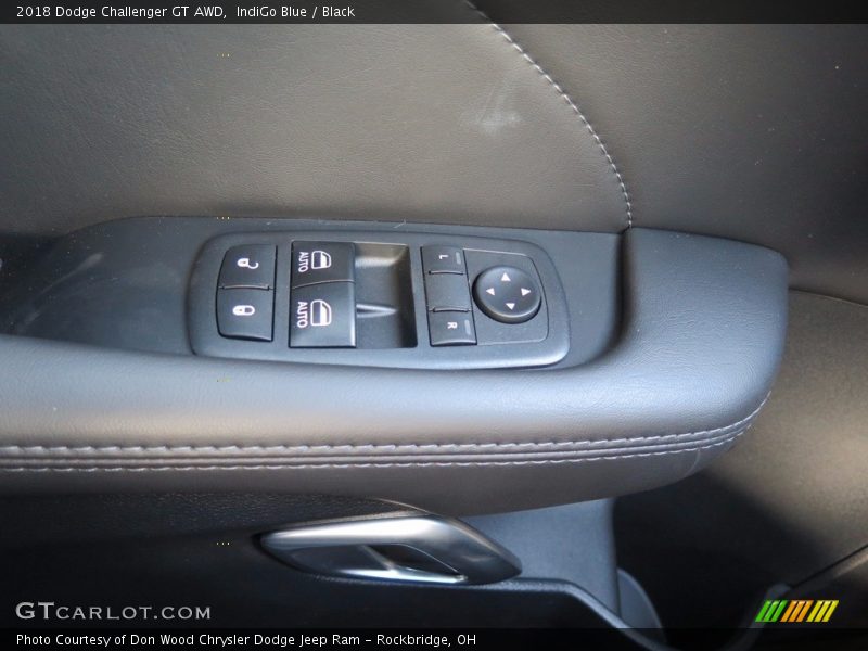 IndiGo Blue / Black 2018 Dodge Challenger GT AWD