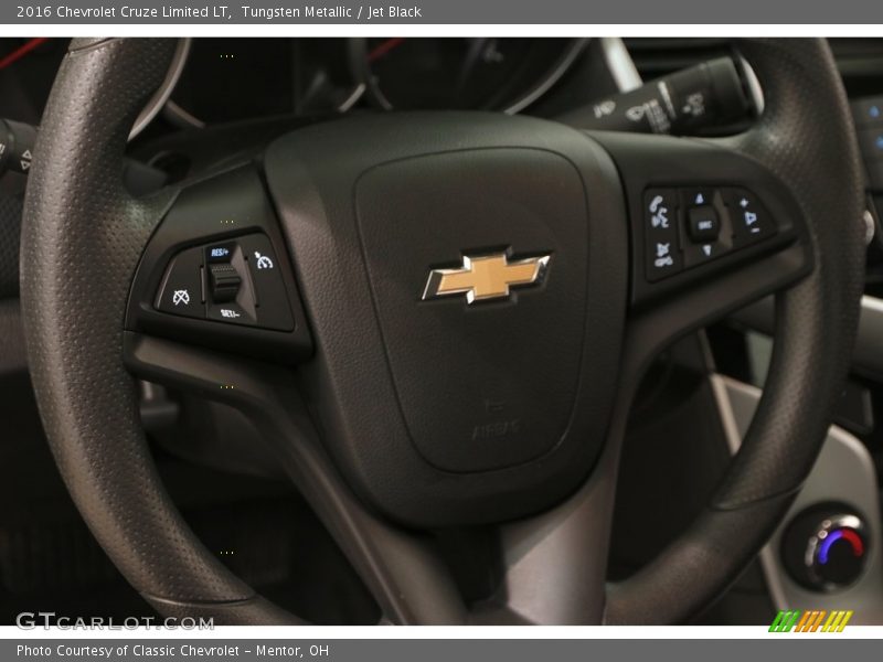 Tungsten Metallic / Jet Black 2016 Chevrolet Cruze Limited LT