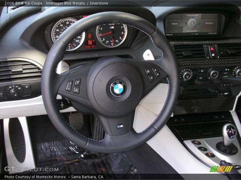 Interlagos Blue Metallic / Silverstone 2006 BMW M6 Coupe