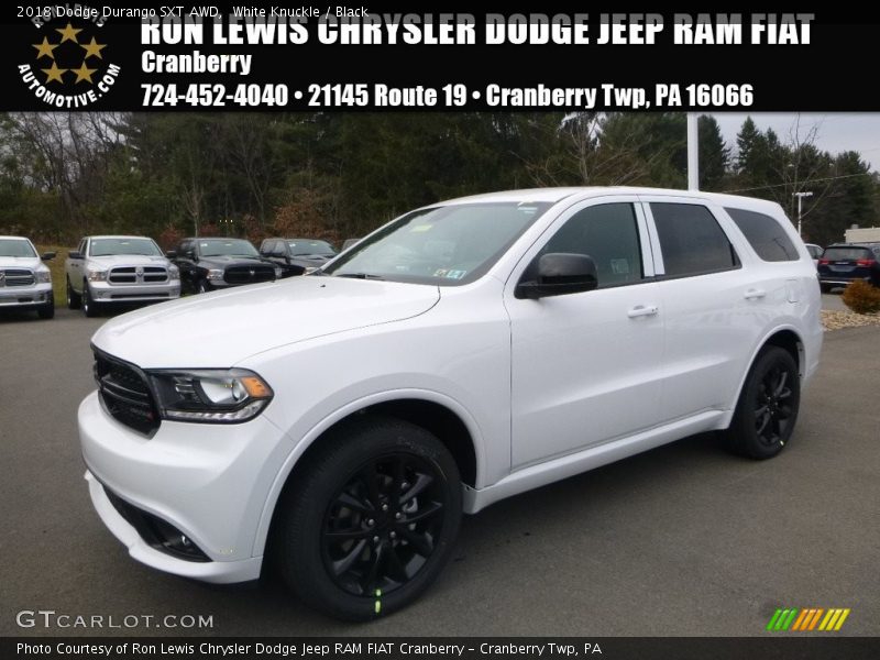 White Knuckle / Black 2018 Dodge Durango SXT AWD