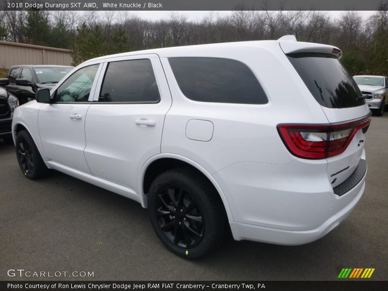 White Knuckle / Black 2018 Dodge Durango SXT AWD