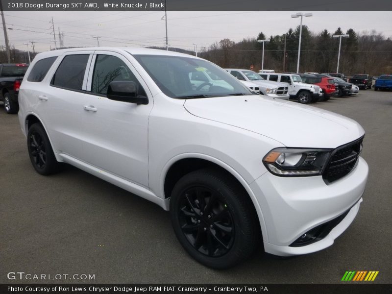 White Knuckle / Black 2018 Dodge Durango SXT AWD