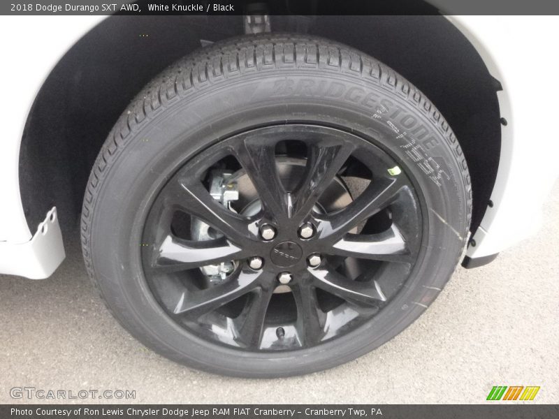 White Knuckle / Black 2018 Dodge Durango SXT AWD