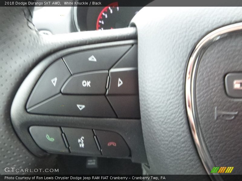 White Knuckle / Black 2018 Dodge Durango SXT AWD