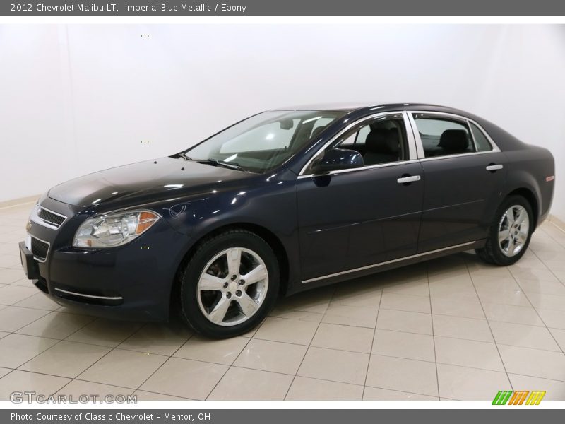 Imperial Blue Metallic / Ebony 2012 Chevrolet Malibu LT