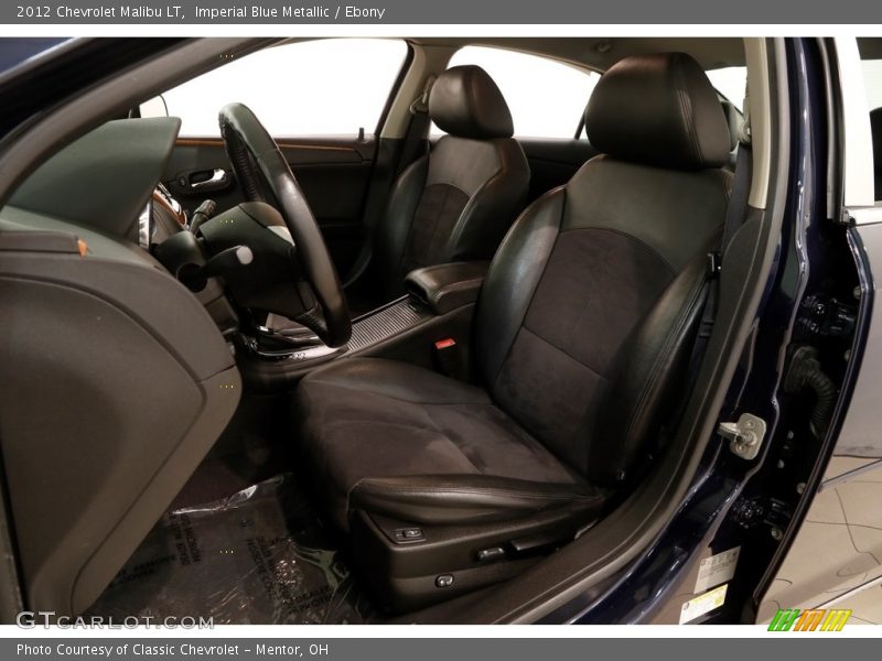 Imperial Blue Metallic / Ebony 2012 Chevrolet Malibu LT