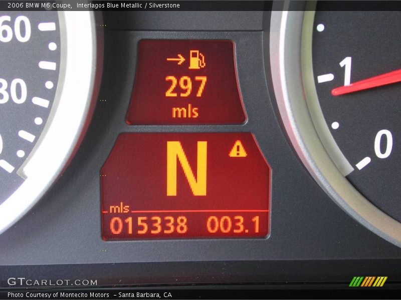 Interlagos Blue Metallic / Silverstone 2006 BMW M6 Coupe