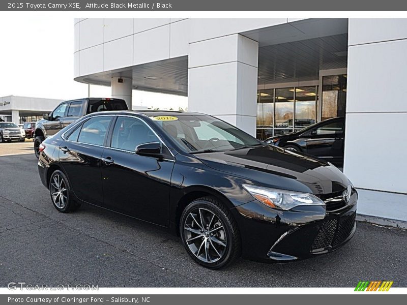 Attitude Black Metallic / Black 2015 Toyota Camry XSE