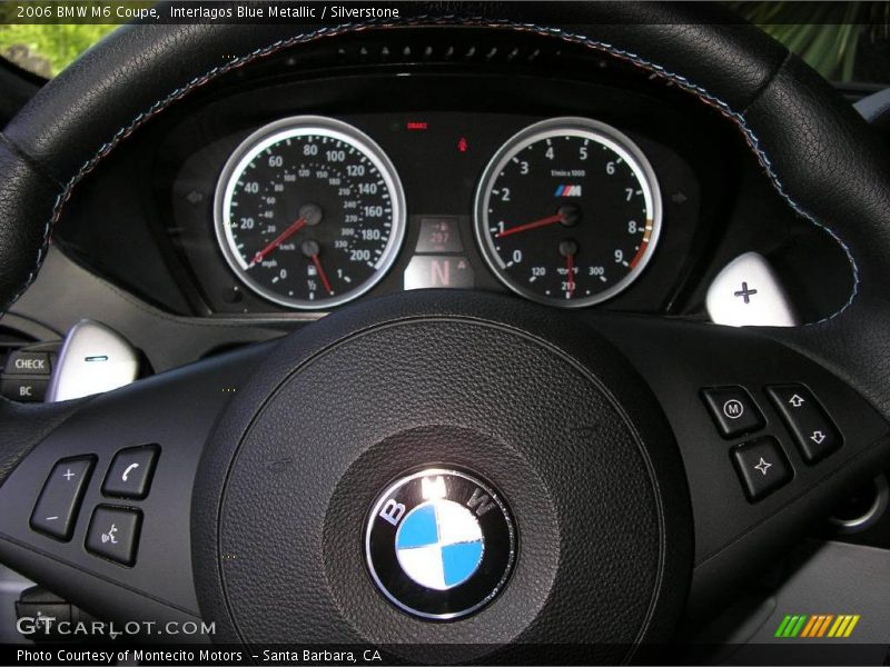 Interlagos Blue Metallic / Silverstone 2006 BMW M6 Coupe