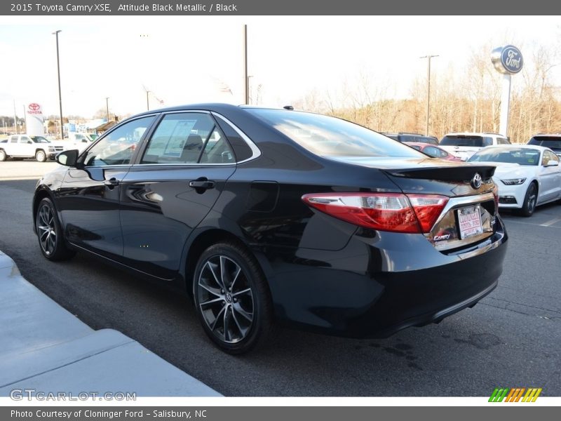 Attitude Black Metallic / Black 2015 Toyota Camry XSE