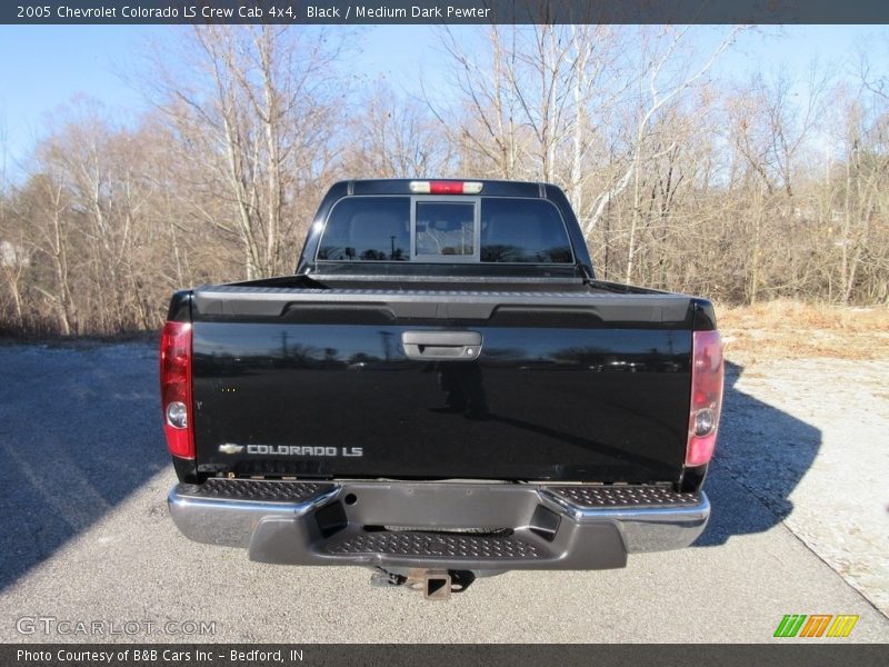 Black / Medium Dark Pewter 2005 Chevrolet Colorado LS Crew Cab 4x4
