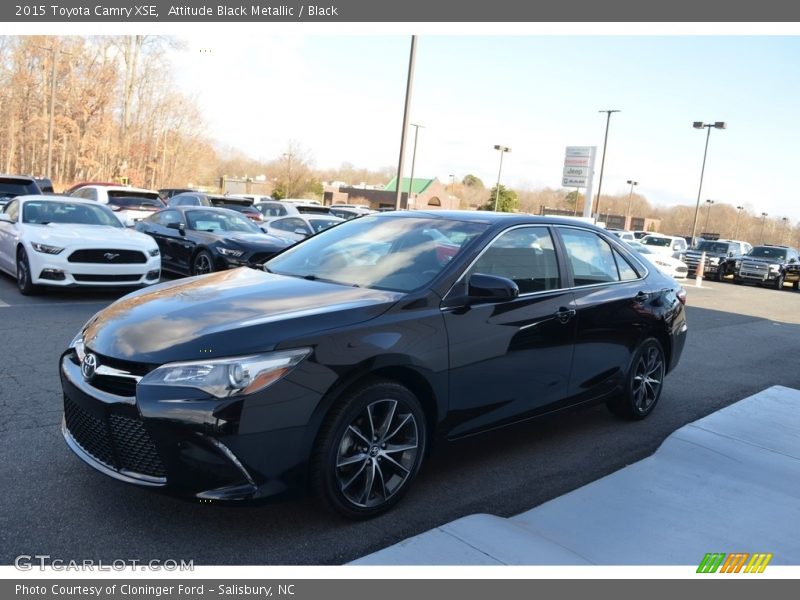 Attitude Black Metallic / Black 2015 Toyota Camry XSE